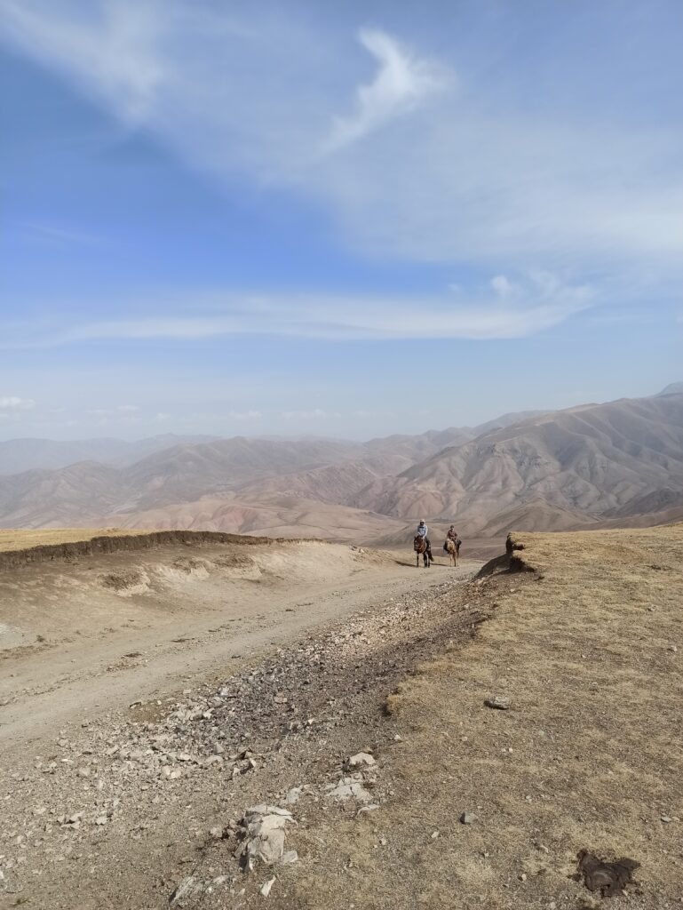 Ascending to the pass