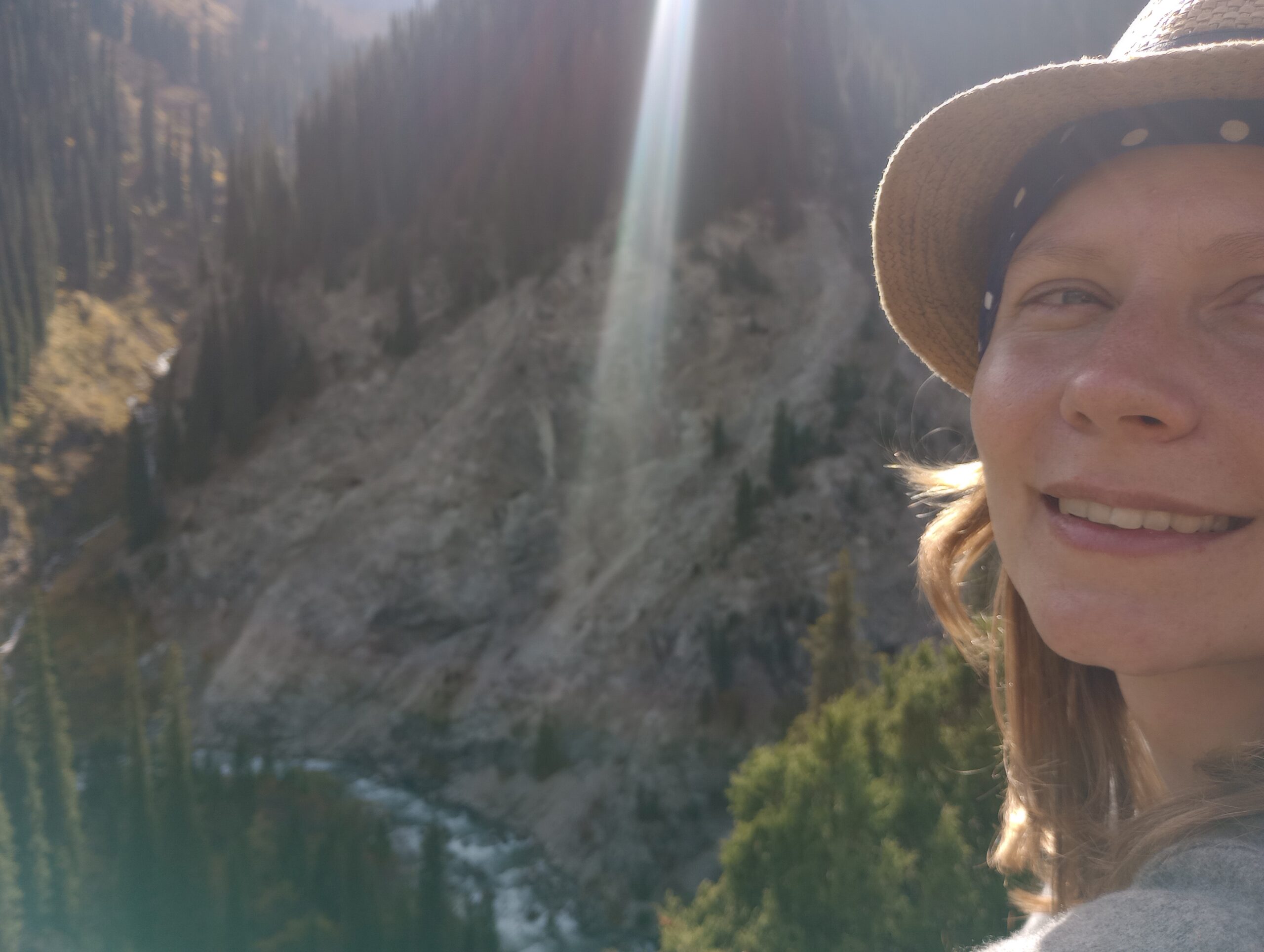 Olga overseeing the Valley